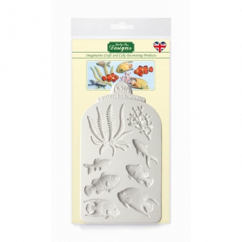 Silicone Mould - Fish, Seaweed and Coral